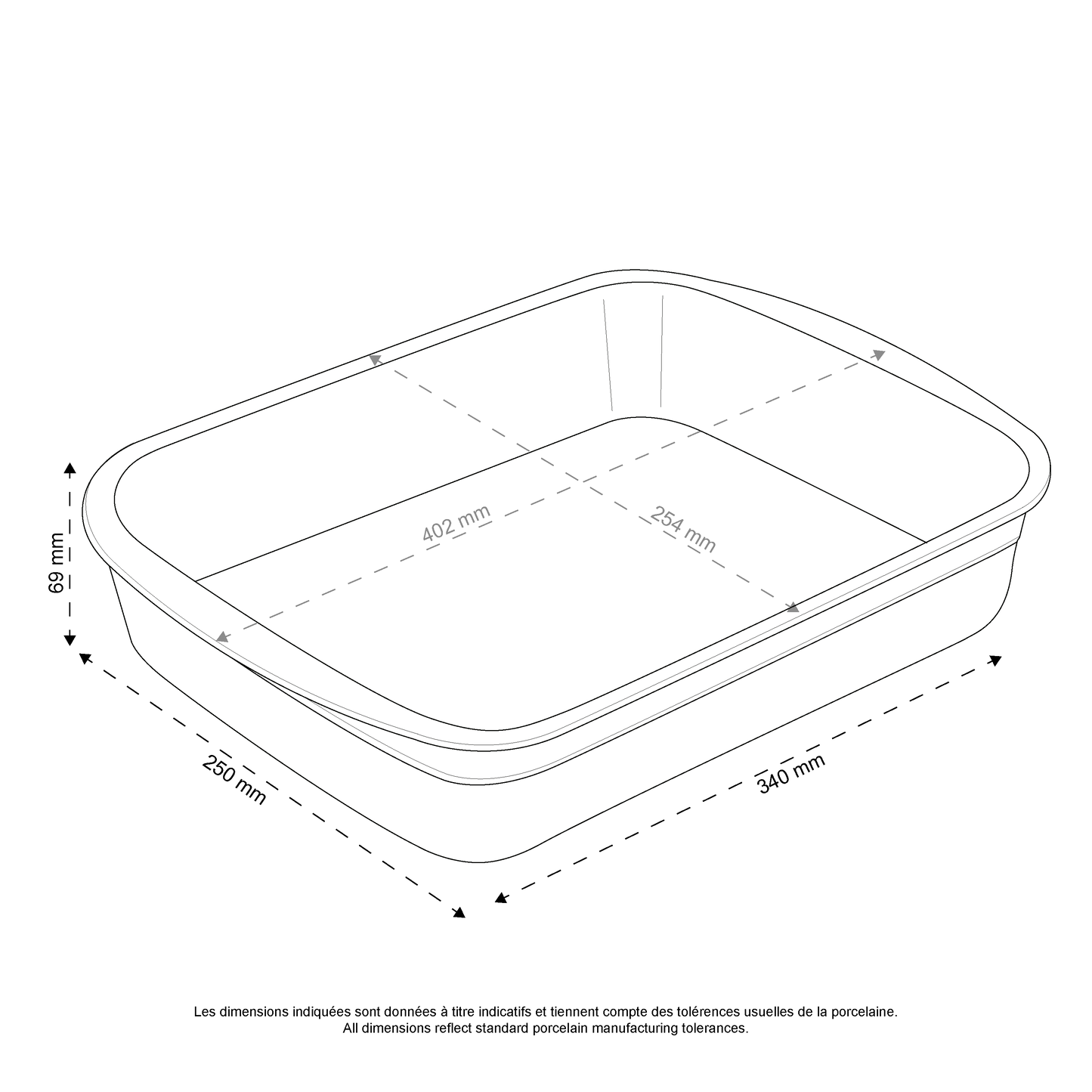 Plat à Lasagnes Rectangulaire