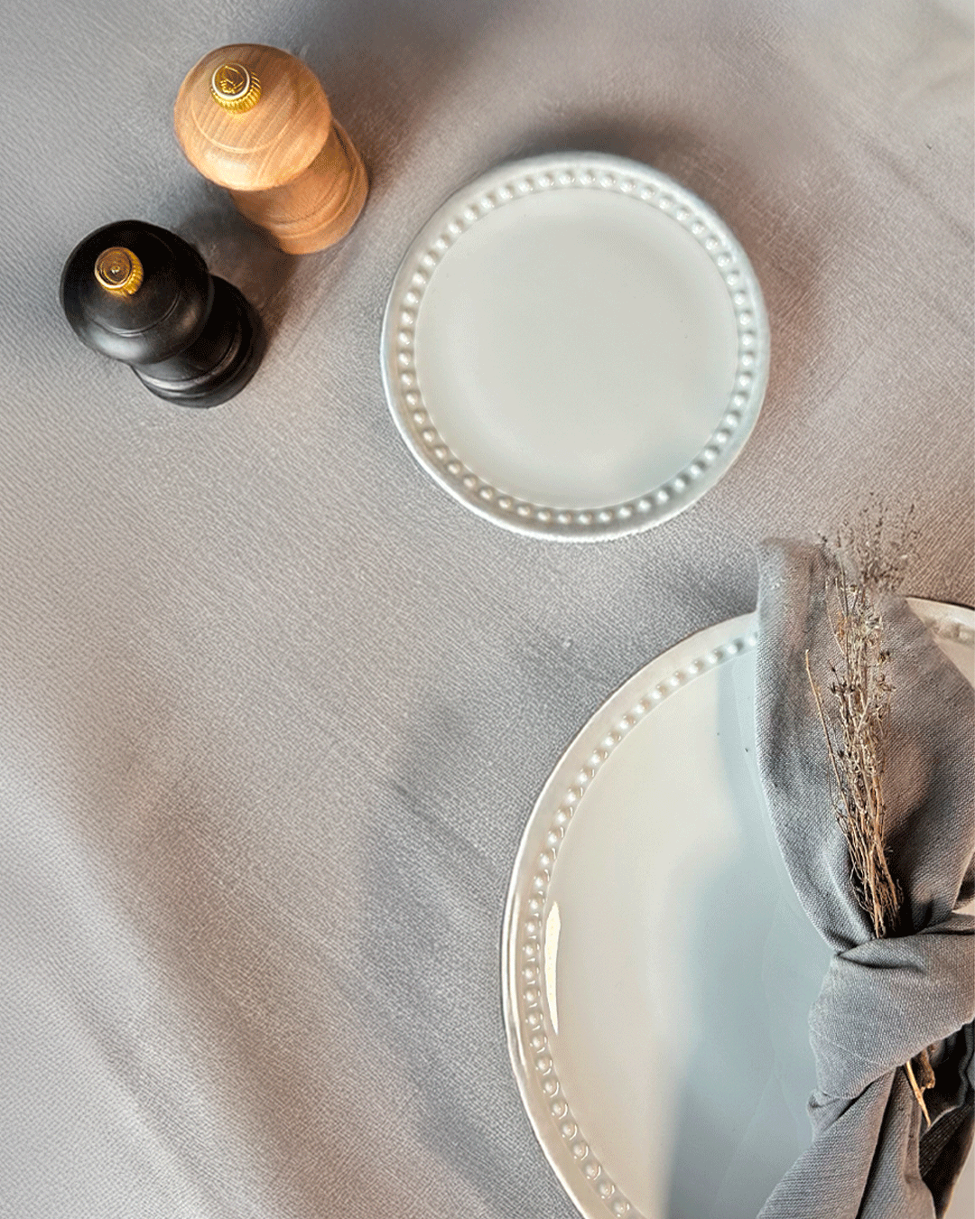 Assiette plate Beaded *
