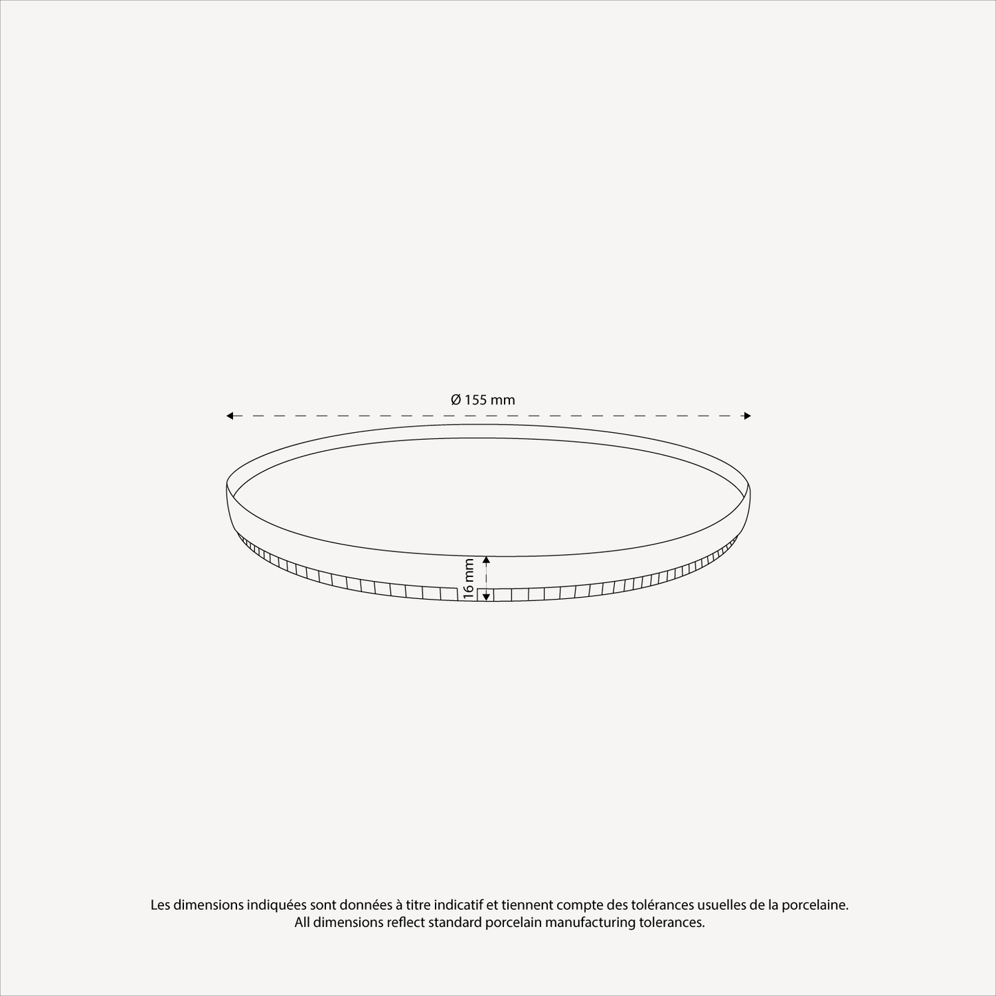 Assiette plate Toulouse *