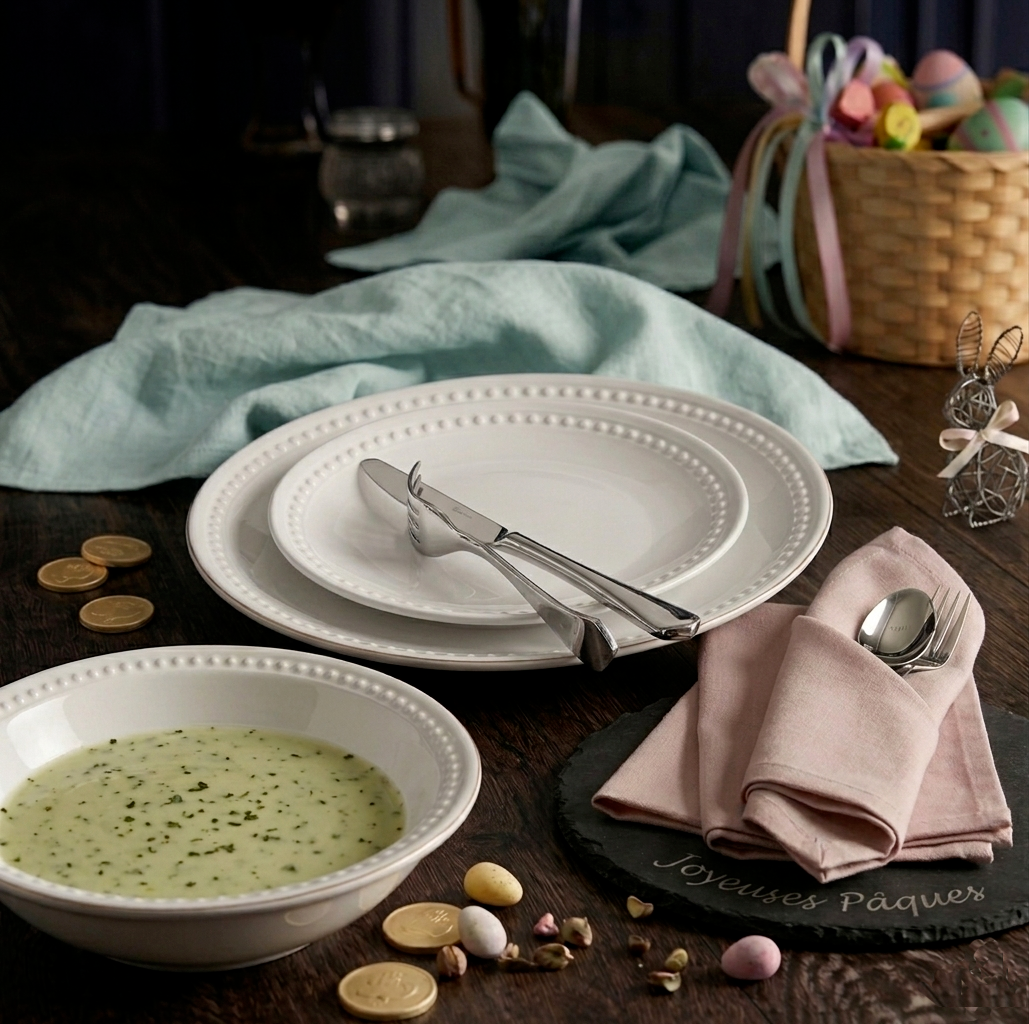 Assiette plate Beaded *