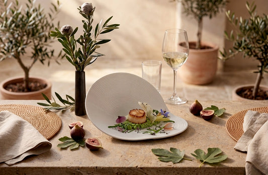 Assiette de présentation Canopée *