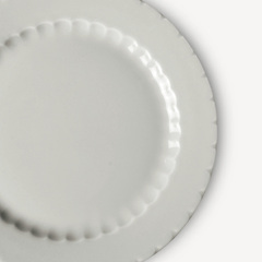 Assiette plate en porcelaine design français-par 4
