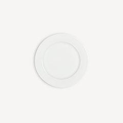 Assiette plate en porcelaine Pillivuyt Plissé - par 6
